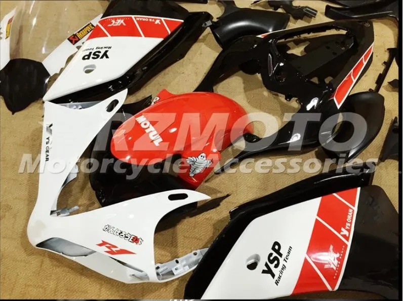 4 подарки ABS литья под давлением Мотоцикл Обтекатели подходит для Yamaha YZF-1000-R1 2007 2008 07 08 Кузов Набор красный белый черный