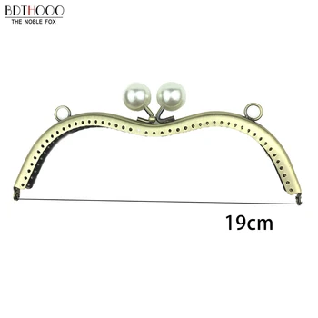 

10pcs/lot Purse Frame DIY Metal Kiss Clasp Lock 19cm Metal Frame Purse for Handbag Handle Coins Bag Accessories Fashion Handle