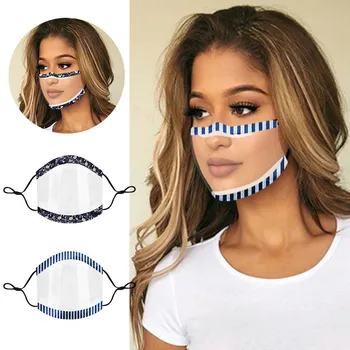 

1PC Face Visor Adult Mini Shield Washable Reusable Comfortable mascara transparente proteccion PVC Visual Face Protect Screen