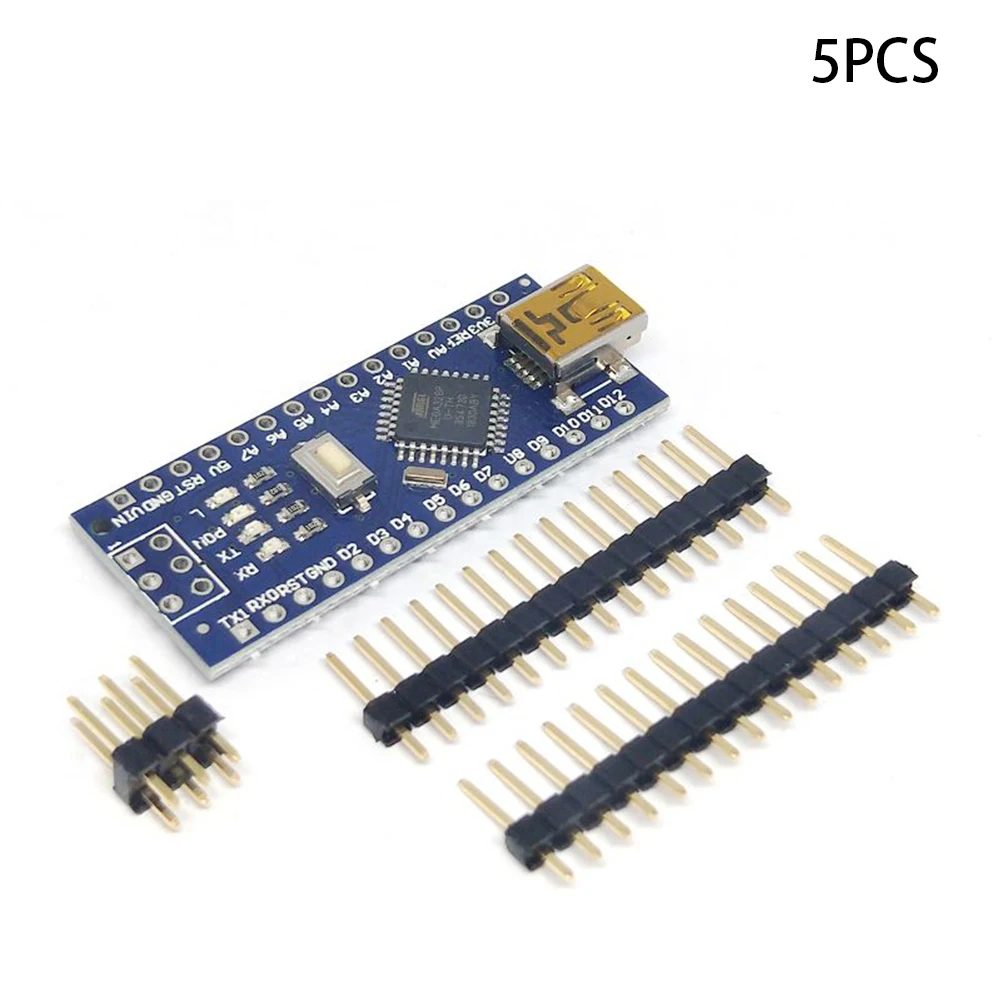 1 шт./5 шт./10 шт. Nano FT232RL V3.0 ATmega328P 5В 16м USB плата микроконтроллера|Аксессуары для