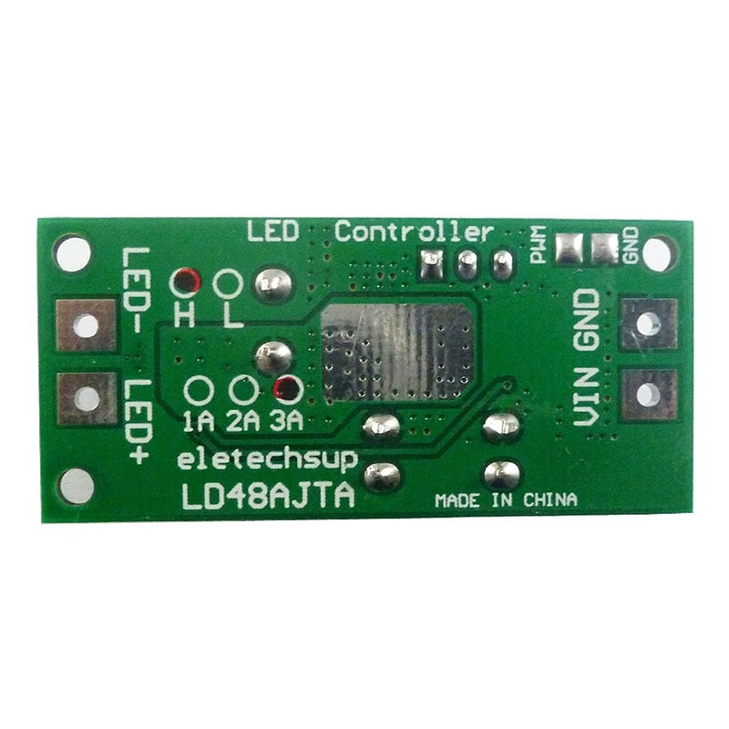 Ld48Ajta Dc8 50V потенциометр регулируемый светодиодный драйвер с широтно импульсной