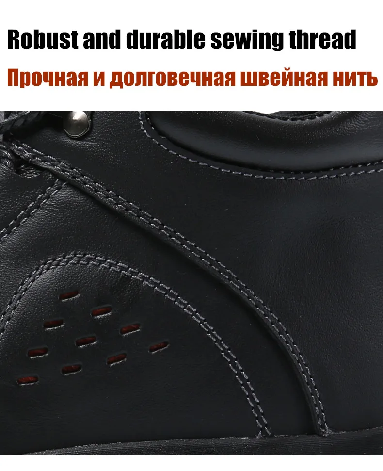 UEXIA мужские тактические ботинки из высококачественной кожи; зимние ботинки для верховой езды; зимние ботинки ручной работы в байкерском стиле; мужская обувь