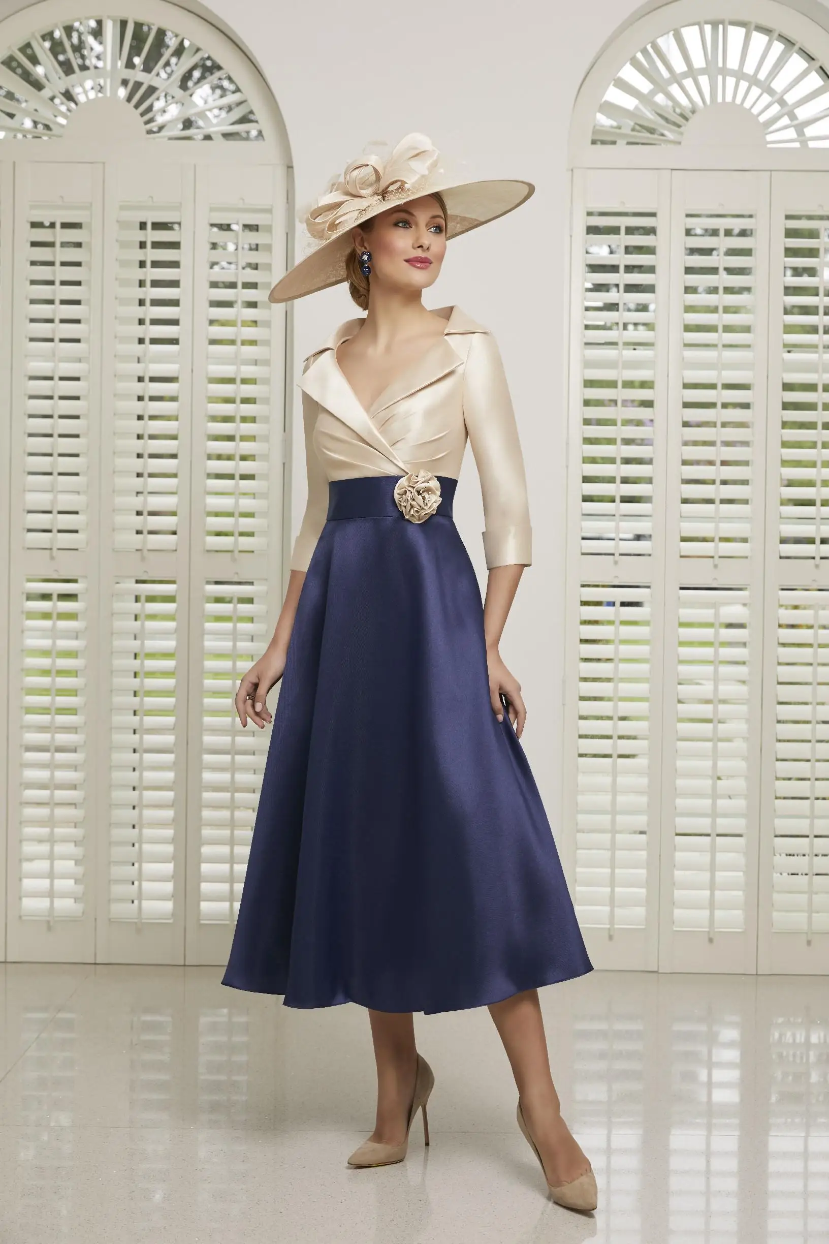 Dresses Wedding Mother Bride 2022 Satin Wedding Guest Gowns Satin