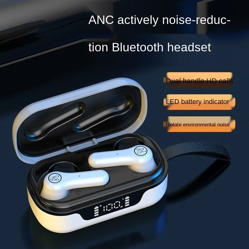 

New fashion trend unisex notebook tablet computer Bluetooth headset true wireless Bluetooth headset TWS headset