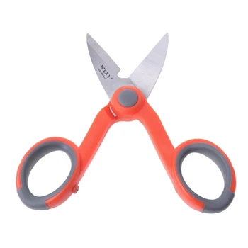 

5-1/2" Multipurpose Electrical Shears Fiber Optic Kevlar For Cut Electrical Wire