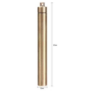 

New Mini Toothpick Holder Portable Medicine Bottle Portable Waterproof Case Waterproof Toothpick Holder