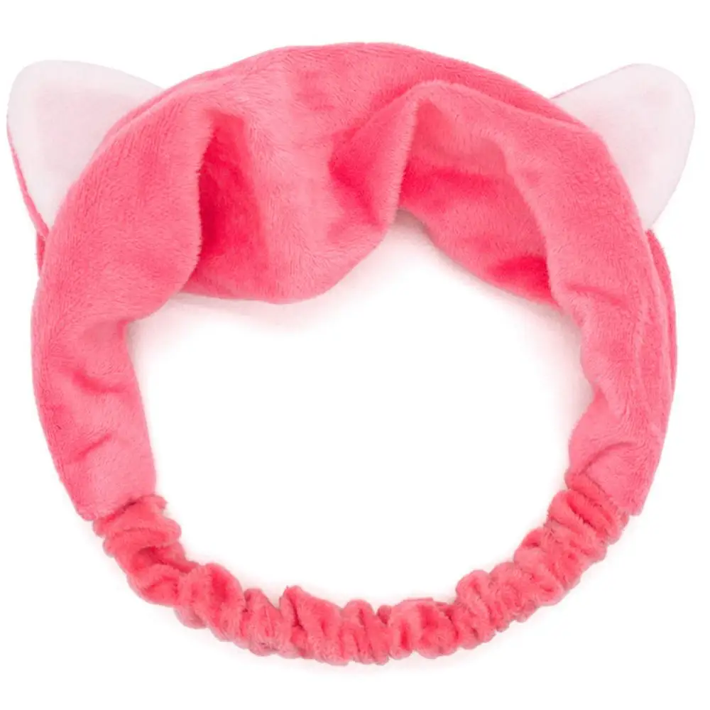 Winter Elastic Coral Fleece Hairband Bowknot Headband For Spa Bath Shower Makeup Face Wash Cosmetic Headband Hair Accessories star hair clips Hair Accessories