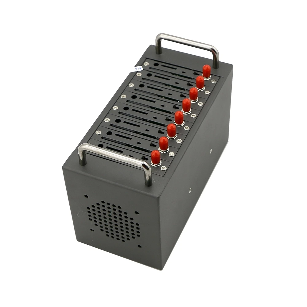 US $235.20 Good Quality LTE 4G Modem PoolUSB AT Command IMEI Change 4G 8 Port Modem Pool EC20CE