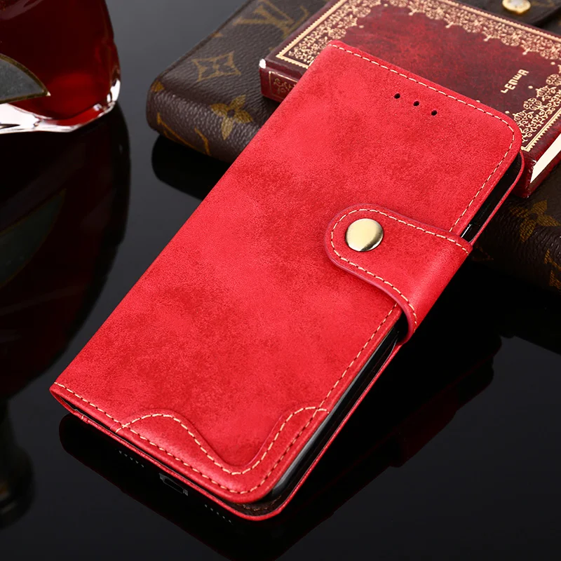 Кожаный чехол, винтажный Чехол-кошелек для Vivo Y51 Y85 Y11 Y71 Y81 Y83 Y97 Y17 V11 S6, Классический чехол-книжка из искусственной кожи, Модный чехол с магнитом