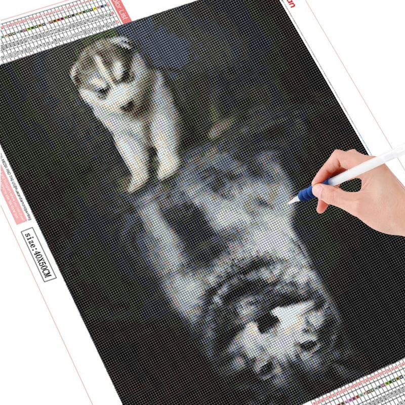 Алмазная вышивка с рисунком животных картина из мультфильма мозаика крестиком