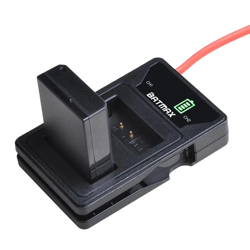 Bateria + Led Usb para Canon lp E10 Lpe10 Duplo Bulit-in Carregador Eos 1100d 1200d 4000d Beijo X50 X70 2 Pçs 1500 Mah Lp-e10 - Image 4