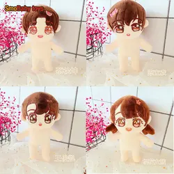 20cm coreia exo estrela xiao zhan idol boneca de pelúcia cai xukun wang yibo estrela fantoche wang junkai wang yuan boneca brinquedo atacado