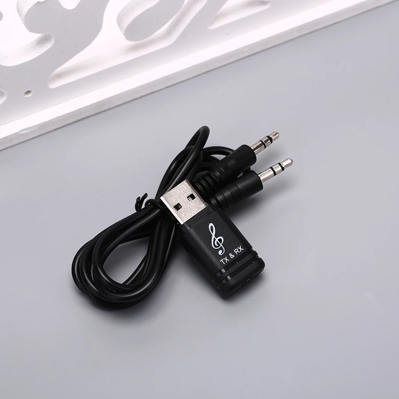 2 в 1 USB Bluetooth 5,0 передатчик приемник PC tv динамик беспроводной адаптер 1 шт. руководство пользователя аксессуары Принадлежности