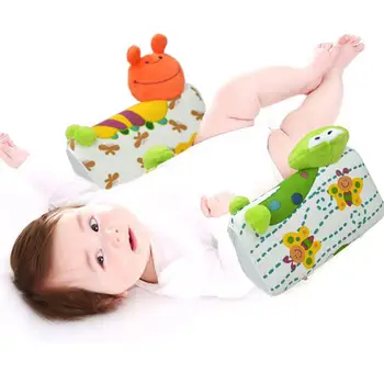 

Baby Sleep Pillow Rectangular Baby Plush Pillow With Animal Patterns Anti-rollover Adjust The Sleeping Position Of Babies