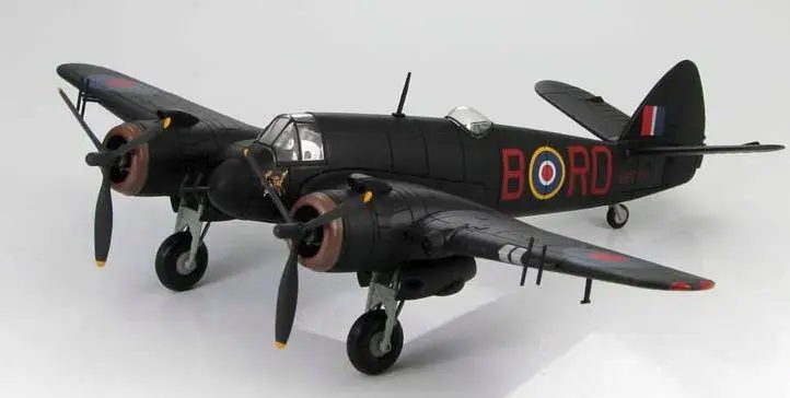 HOBBY MASTER Bristol Beaufighter Mk IF RAF No 29 Sqn 1/72 литая модель самолета