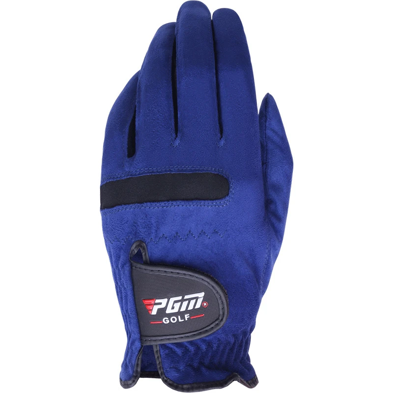 

1PC Men Right Left Hands Golf Gloves Sweat Absrption Microfiber Cloth Soft Abrasion Anti-Slip Particles Gloves