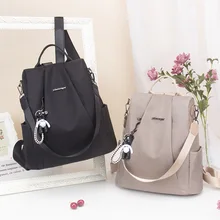 Женский рюкзак стиль корейско-Стиль Ткань Оксфорд Повседневное Анти-кражи школьная сумка Для женщин Весна дорожная сумка