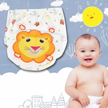 

Boys Girls Babies Breathable Washable Cloth Wrap Diaper Underwear Pant 100% Hot New