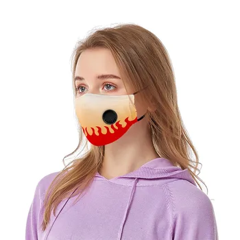 

1pcs Summer Adult Facemask Floral Maska Women Men Cotton Facemask Washed Reusable mascarillas Breathable Dropship Toiletry Kits