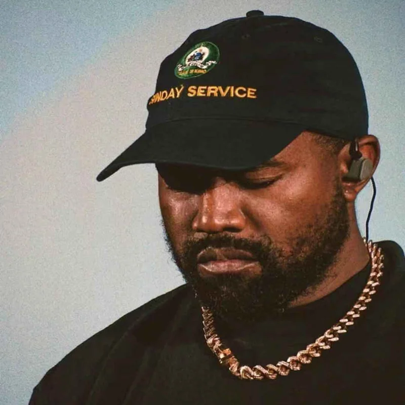 New Kanye West Sunday Service Jesus Is King Album Baseball Caps Embroidery Dad Hat Unisex Women Man Hats Latest album Snapback mens mesh baseball caps