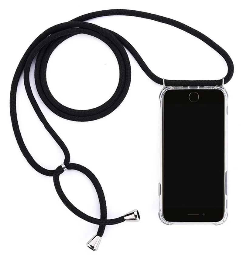 Антикапельный акриловый зеркальный чехол для iPhone 11 Pro Max i8 Plus i7 i7 Plus i6 i6s Plus защитный чехол для iPhone 11 со шнурком