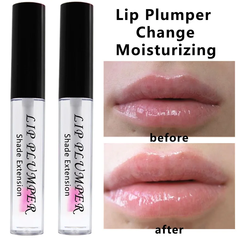 

Moisturizer Big Lips Plumper Lip Gloss Long-Lasting Lip Gloss Winter Protect Lips Makeup Clear Lip Gloss Liquid Lipstick Kit