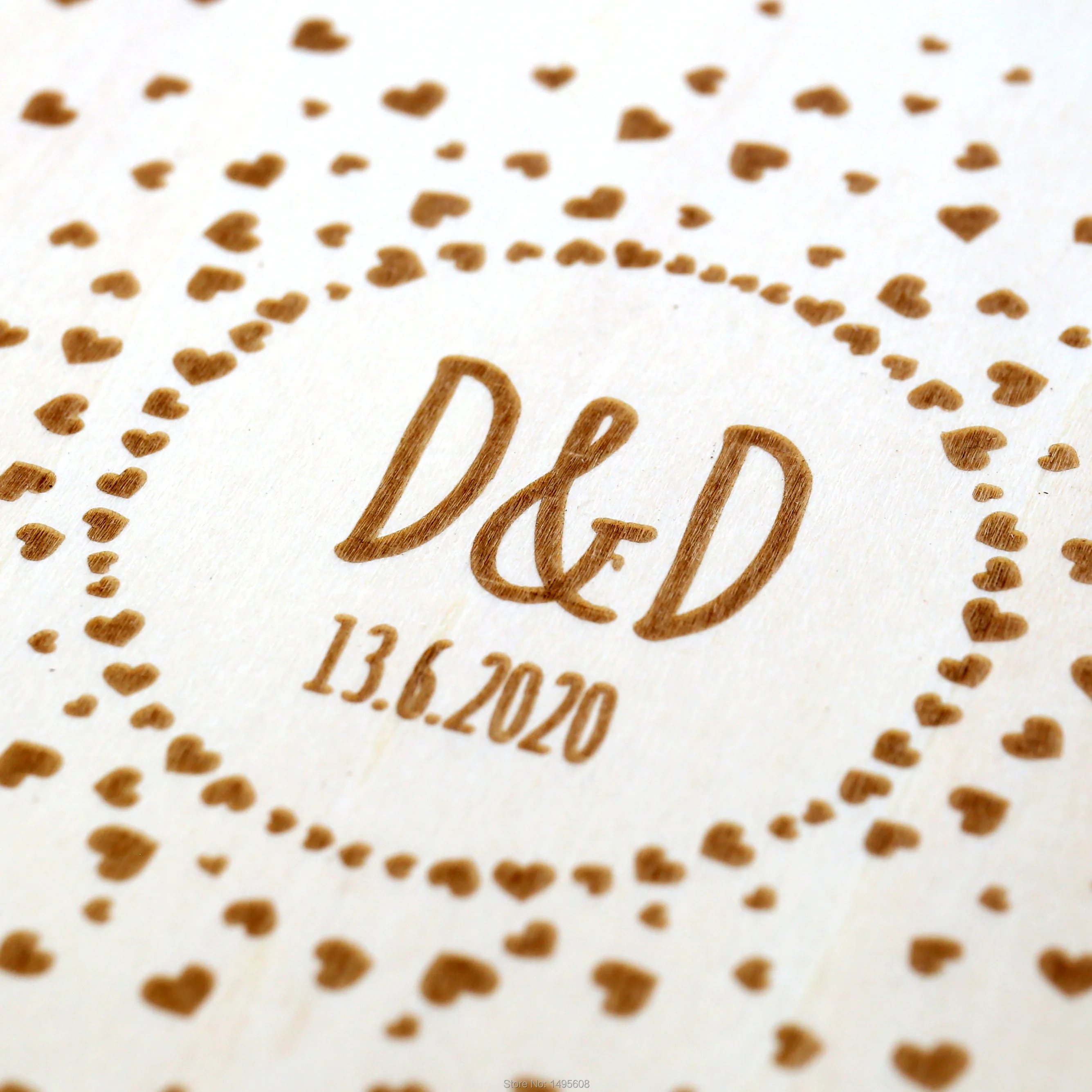 Personalized GuestBook , Rustic garden wedding photo album, wedding gifts , Engraved Wooden Guest Book,initial decor