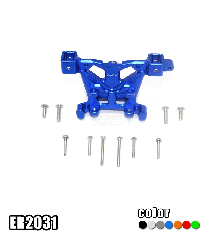 GPM TRAXXAS E REVO 2 0 86086 4 Алюминиевый задний корпус стойка держатель ER2031|Детали и