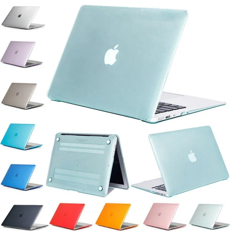 Прозрачный чехол для ноутбука Macbook Pro 13 3 16 Air 15 4 Retina 11 6 12 дюймов защитная крышка Book