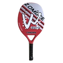 

Camwin Carbon and Glass Fiber Beach Tennis Racket Soft Face High Quality Tennis Racquet with Protective Bag Cover 2021 New