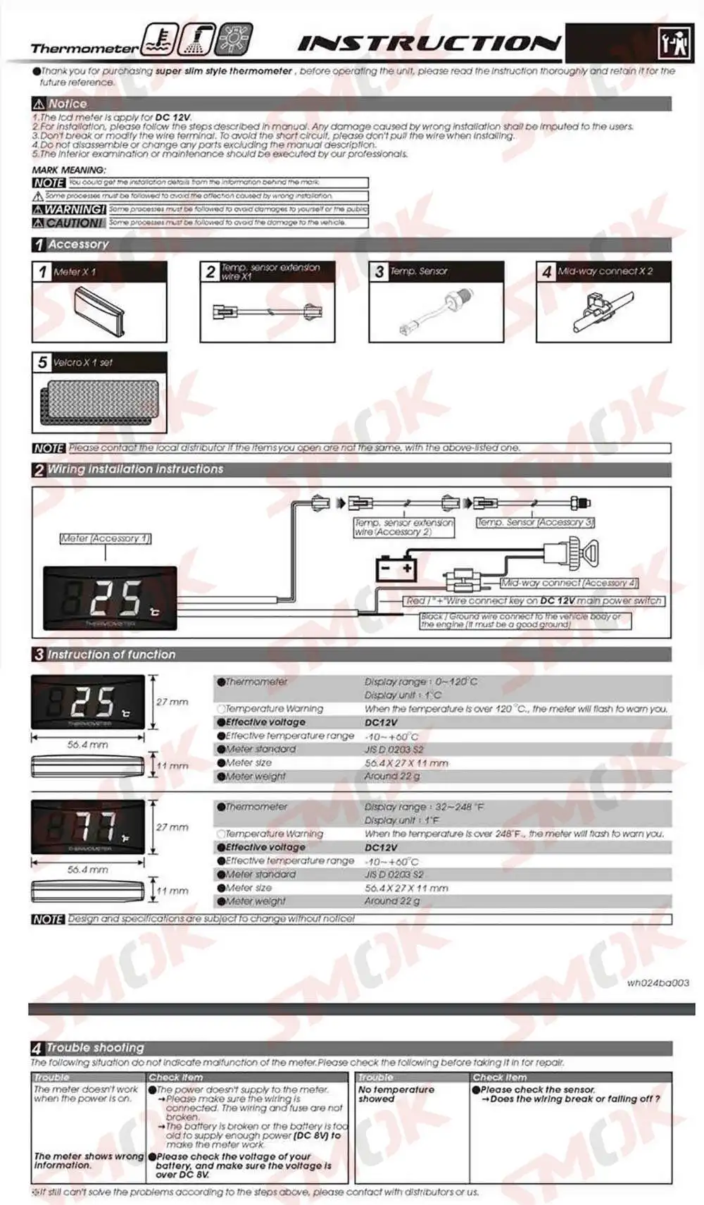 Thermometer User Manual