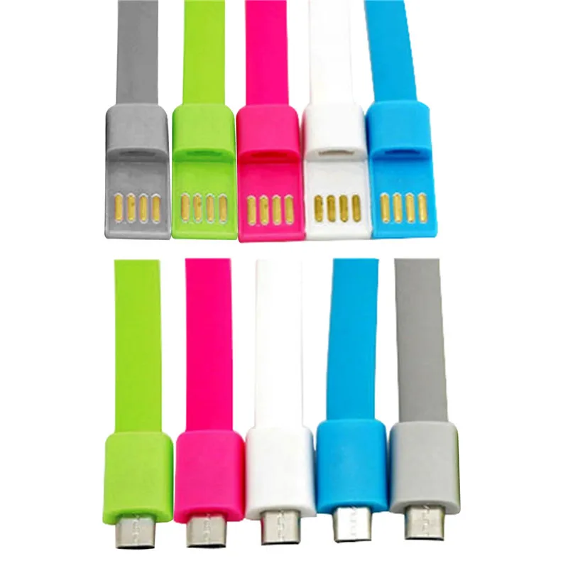 Браслет, микро USB кабели для зарядного устройства, синхронизация данных для samsung S5 6 7 Meizu LG G3 4 htc NEXUS 5X6 P Android 200 шт./лот