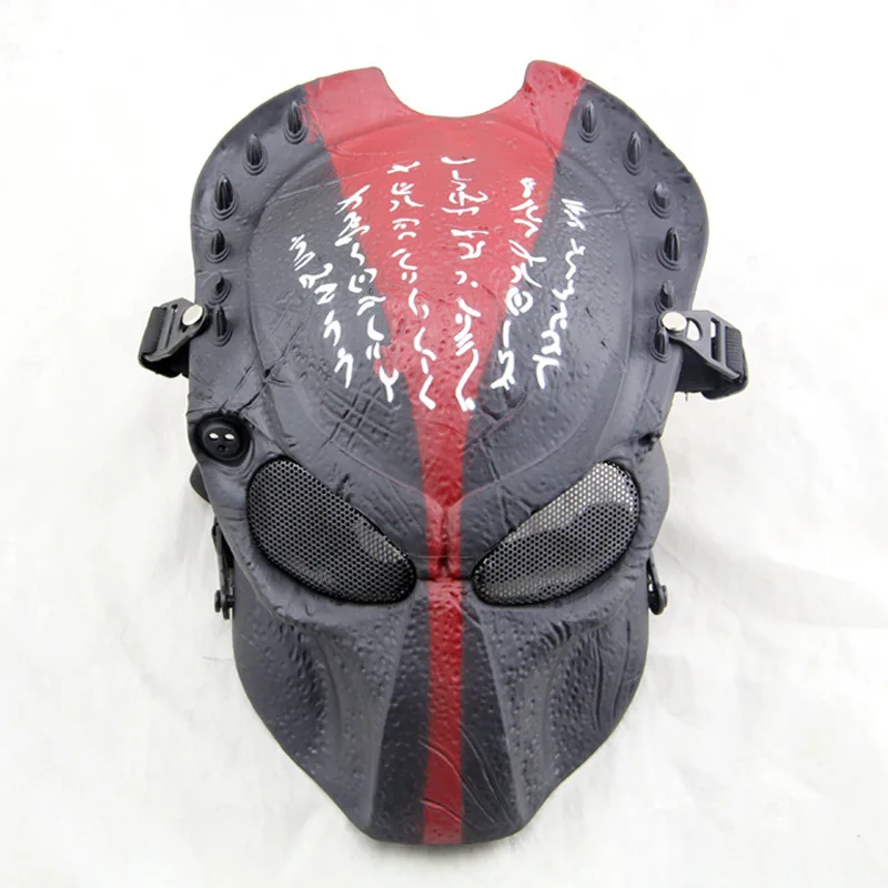2,0 тактические Защитные маски для пейнтбола Predator Wolf, маска для страйкбола, военная армейская маска для косплея, Вечерние Маски на Хэллоуин