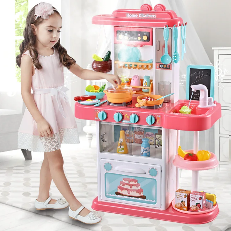 

Children'S Educational Sound-And-Light Water Extractor Spray Model Cooking Play House Kitchen Toy 888-15 888-16