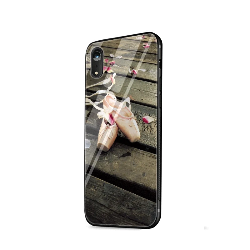 G2 Чехол для телефона из ТПУ для Iphone 5, 5S, 6, 6 S, 7, 8 Plus, X, XR, XS Max, защитный чехол для балетной обуви - Цвет: G2