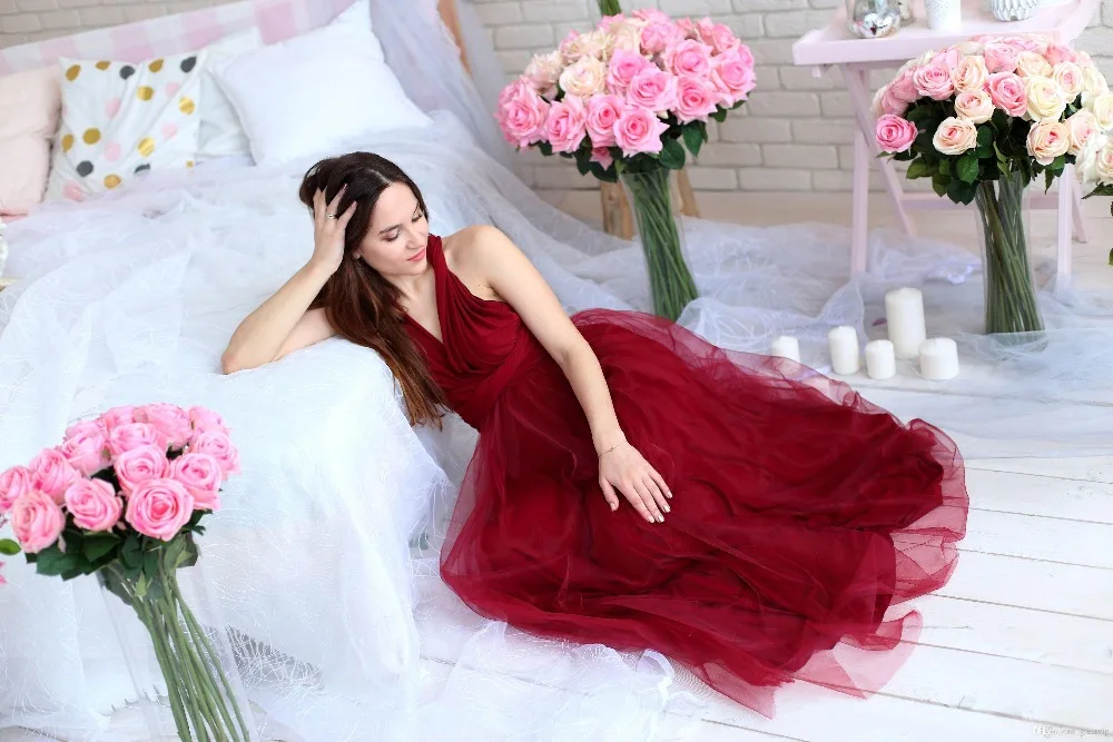 burgundy-a-line-bridesmaid-dresses-satin--formal-party-dress-plus-size-maid-of-honor-gowns (1)