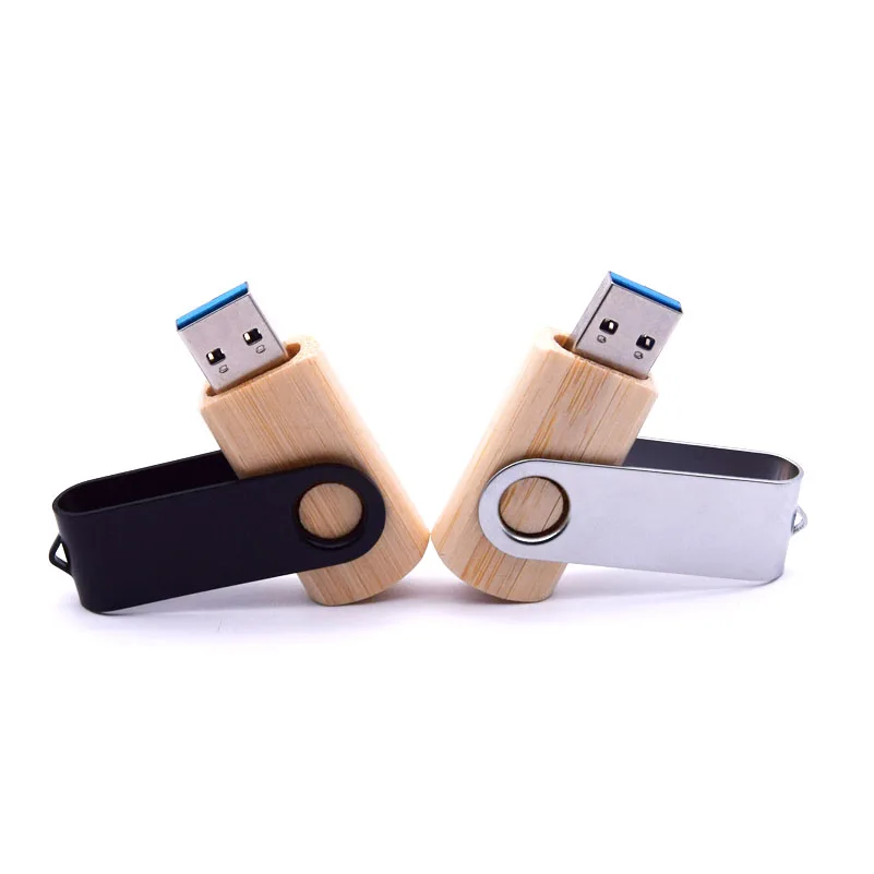 Деревянный + металлический зажим USB флеш накопитель 3 0 персонализированный