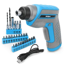 Hi spec – Mini tournevis électrique sans fil intelligent 4V, Rechargeable par USB, Portable, perceuse 