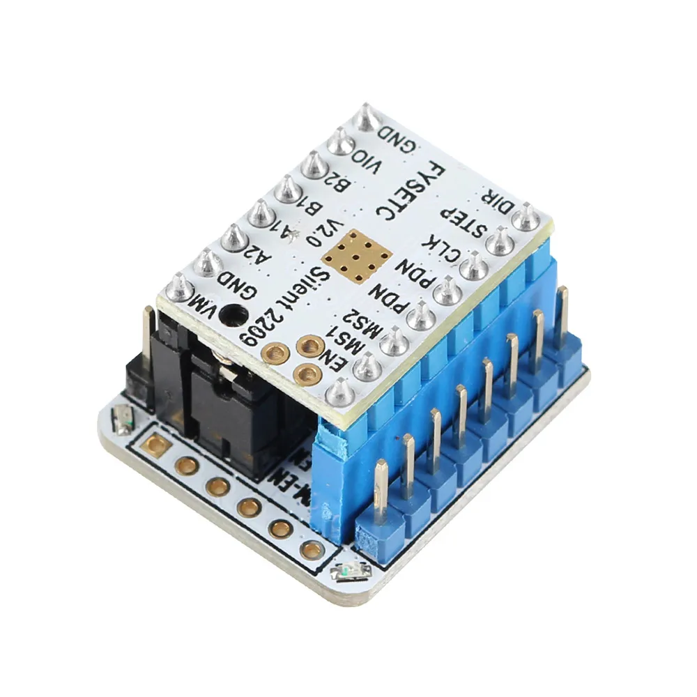 Запчасти для 3D-принтера TMC2209 v2.0+ комплект тестера TMC2209 v2.0 модуль со штабелируемыми заголовками+ тестер USB Серийный адаптер Комплект