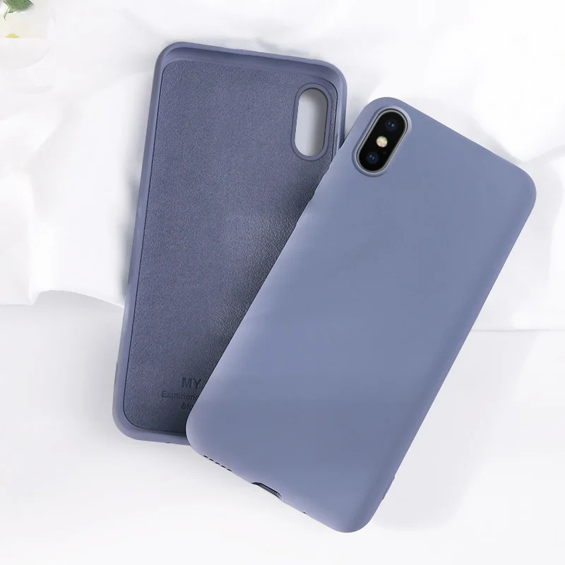 100 шт жидкий силиконовый чехол для huawei P30 P20 Pro mate 20X10 Lite Nova 5 5i карамельный цвет противоударный защитный чехол