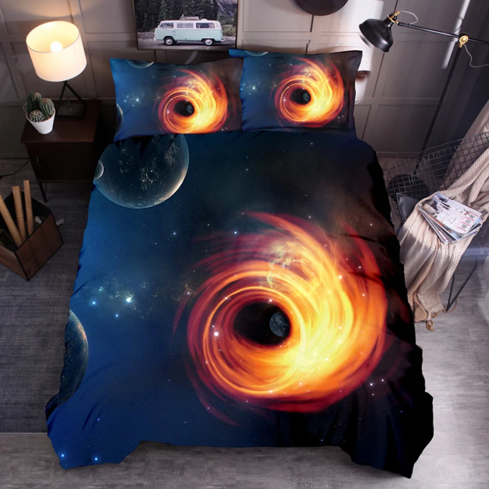 Роскошные комплекты постельного белья для взрослых с черными дырками стеганые