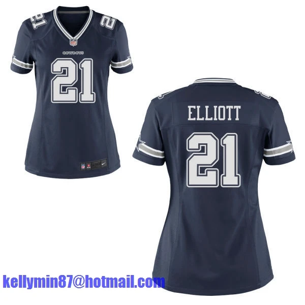 Stitiched, Dallas s, Tony Romo, Emmitt Smith, Cole besley, Sean Lee, Jason Witten, Ezekiel Elliott, для женщин Джерси - Цвет: Розовый