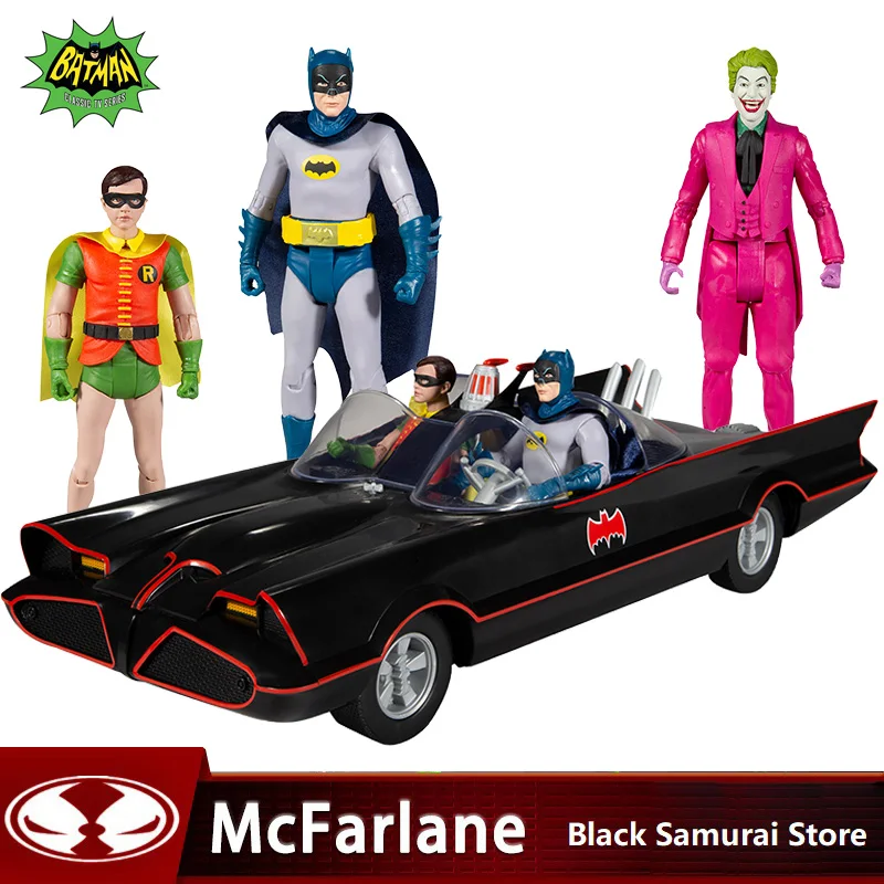 DC Comics McFarlane Бэтмен Джокер Робин костюм аниме экшн-фигурки 15 см ретро