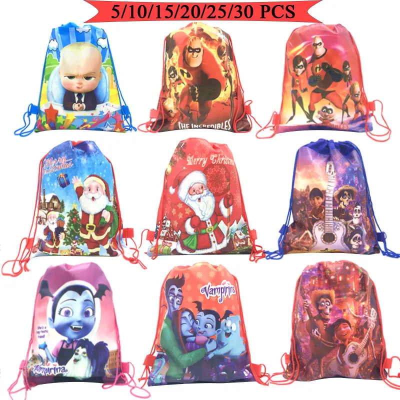 Детский нетканый рюкзак с Суперменом дизайнерские сумки на шнурке школьный