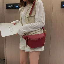 Puimentiua модная поясная сумка на пояс с цепочкой и бананом, новая брендовая поясная сумка, Женская поясная сумка из искусственной кожи, нагрудная сумка для живота