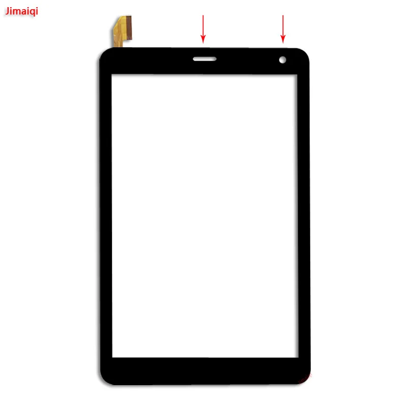 2.5D 45Pin сенсорный Phablet экран для 8 ''дюймовый MJK-1358-FPC планшет внешняя панель дигитайзер стекло сенсор Замена мультитач