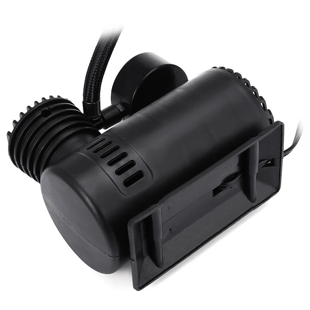 1 Pcs Portable Car Electric Air Pump Inflator Deflator, 12V Mini Compact Compressor Pump For Car Bike RV Truck Tyre Etc