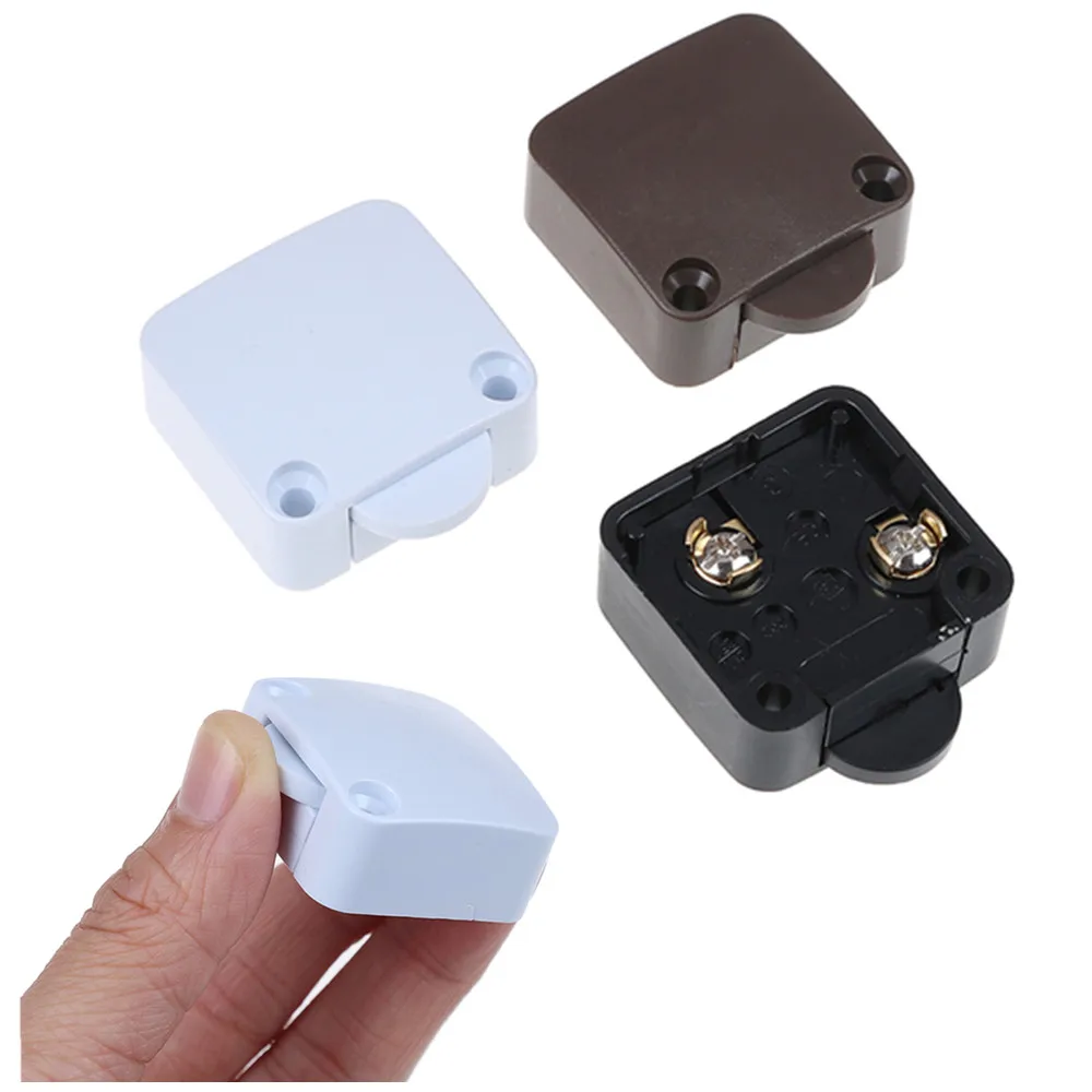 Automatic Reset Switch Wardrobe Cabinet Light Switch Door Control Switch For Home Furniture Cabinet Cupboard Light Switch