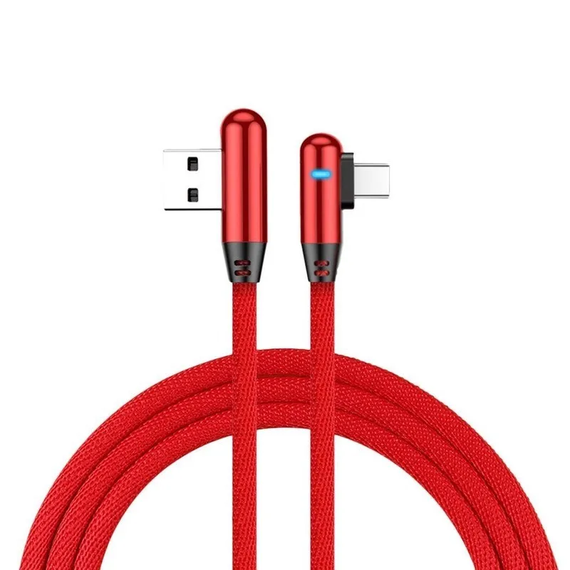 Кабель Micro USB Type-C со светодиодной подсветкой кабель для быстрой зарядки и