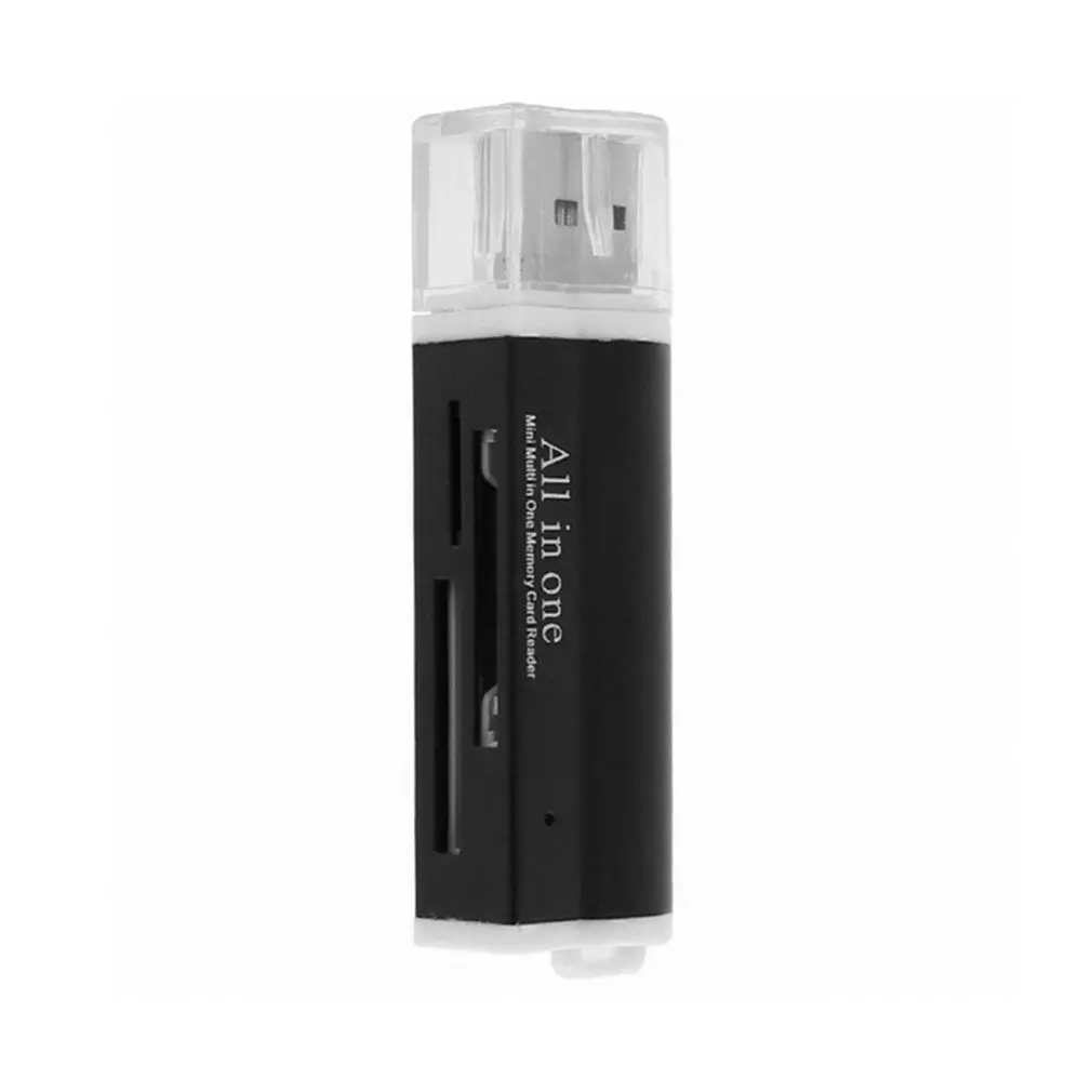 Все в 1 Micro USB считыватель карт памяти многофункциональный USB 2,0 адаптер для Micro-SD TF M2 MS мини-металлический кардридер